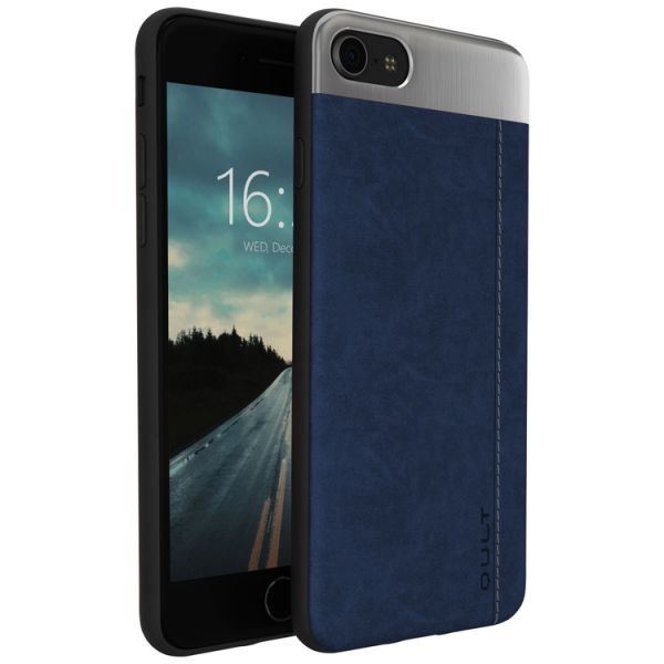 Back Case Qult "Slate" für iPhone 7/8 blau